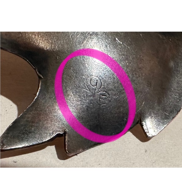 Vintage Stuart Nye Copper RARE Brooch MapleLeaf Signed Antique 3" Men/Women - Picture 5 of 7